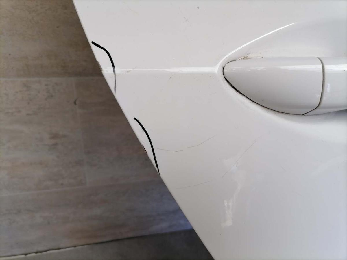 Hyundai I10 IA original T&uuml;r hinten rechts Polarweiss BMS Bj.2016